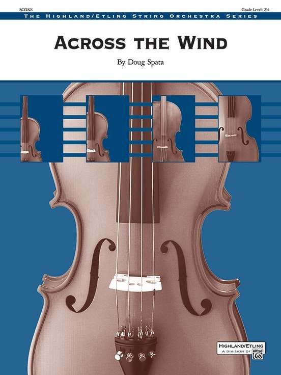 Across the Wind for String Orchestra So2.5 Full Score