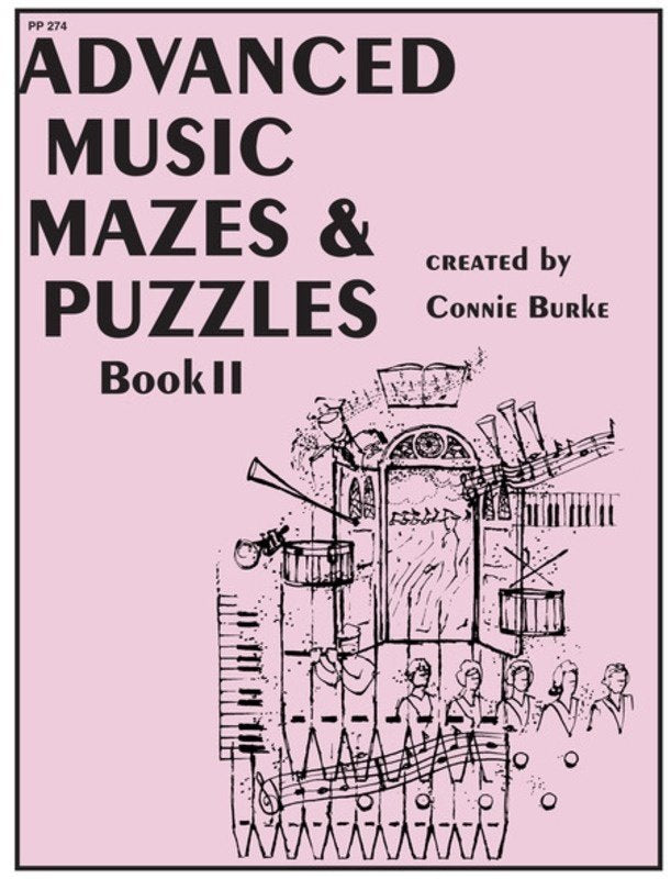 Advanced Music Mazes and Puzzles Book 2