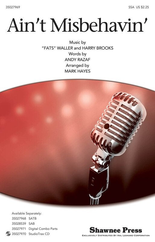 Aint Misbehavin SSA (Pod)