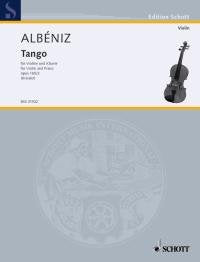 Albeniz - Tango Op 165 No 2 Arr Kreisler Violin/Piano