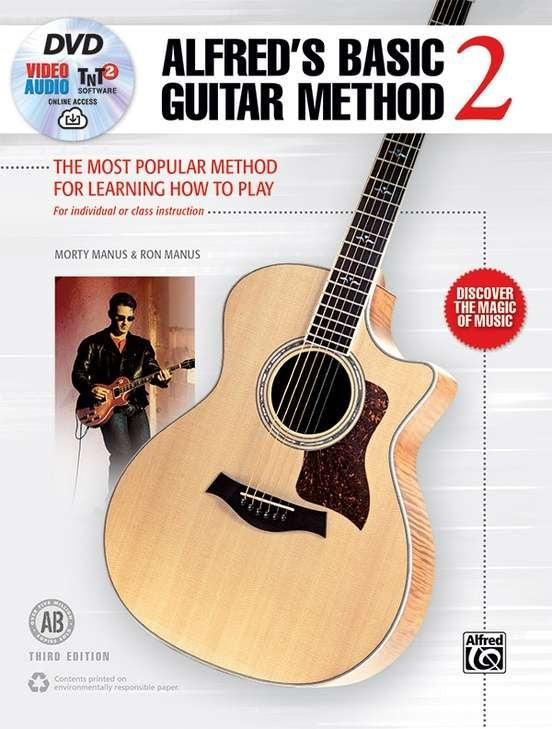 Alfreds Basic Guitar Method 2 Bk/Olm/Dvd 3rd Edition