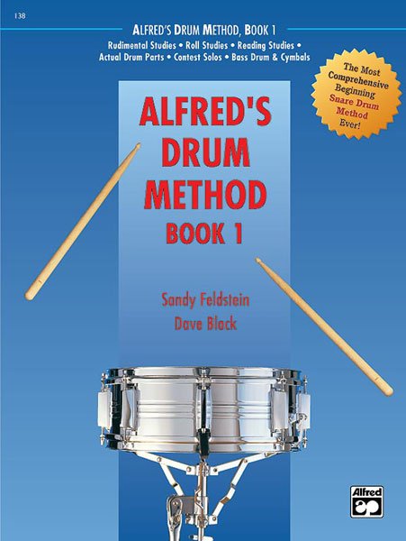 Alfreds Drum Method Book 1 Bk/Dvd Hard Case