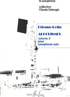 Aphorismes II Solo Sax
