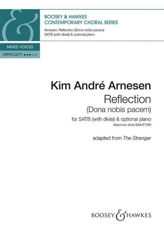Arnesen - Reflection SATB Divisi Opt Piano