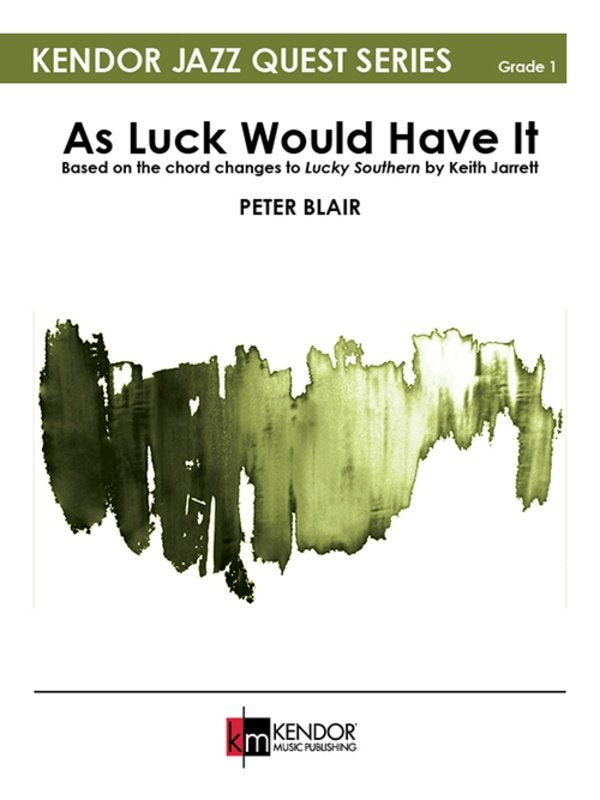 As Luck Would Have It for Jazz Ensemble Je1 Sc/Pts