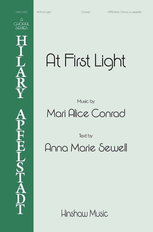 At First Light SATB Divisi A Cappella