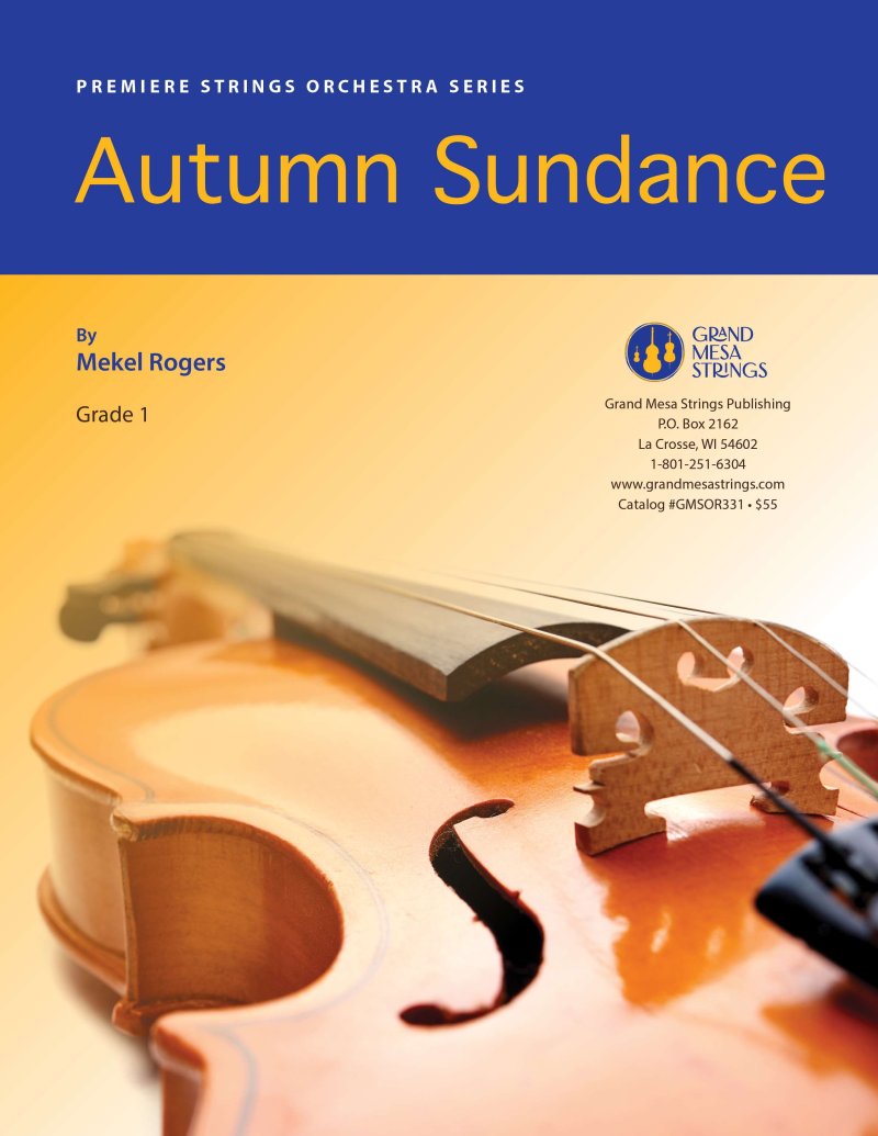 Autumn Sundance for String Orchestra So1 Sc/Pts