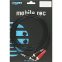Klotz Y-Cable black 3m Mini Jack 3p - 2x RCA
