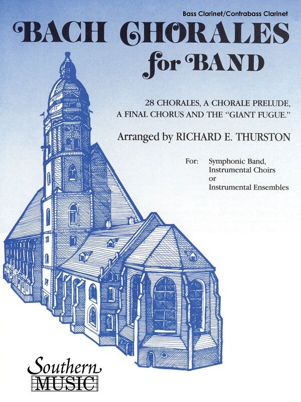 Bach Chorales for Band Bass/Contra Clarinet