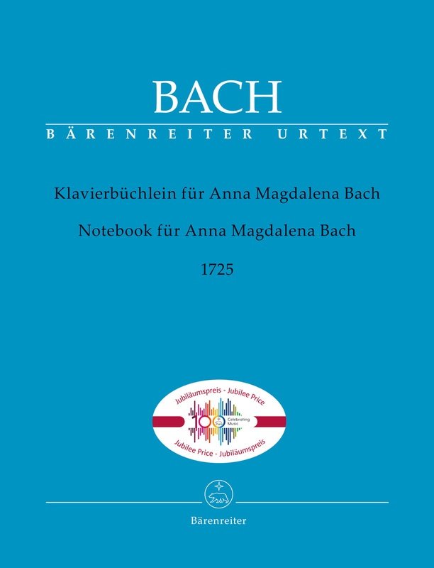 Bach - Notebook for Anna Magdalena Bach (1725)