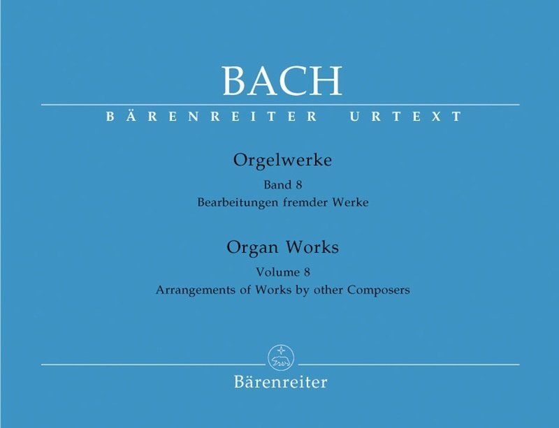 Bach - Organ Works Vol 8 Urtext