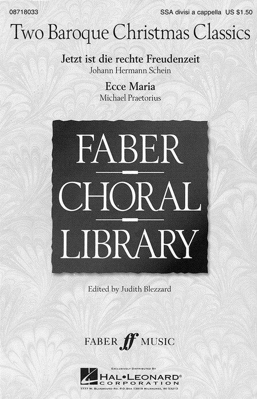 Baroque Christmas Classics 2 SSA Div Acap