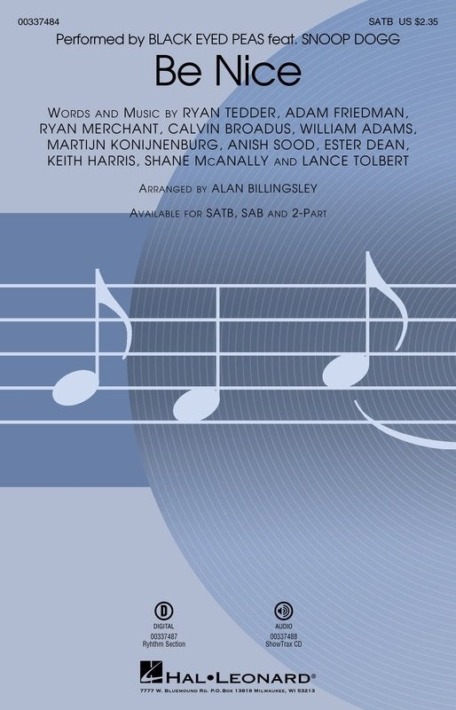 Be Nice SATB