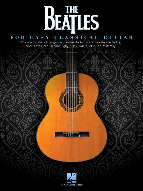 Beatles for Easy Classical Guitar TAB