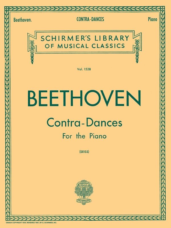 Beethoven - Contra Dances for Piano