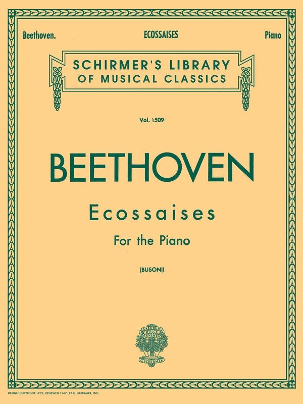 Beethoven - Ecossaises for Piano