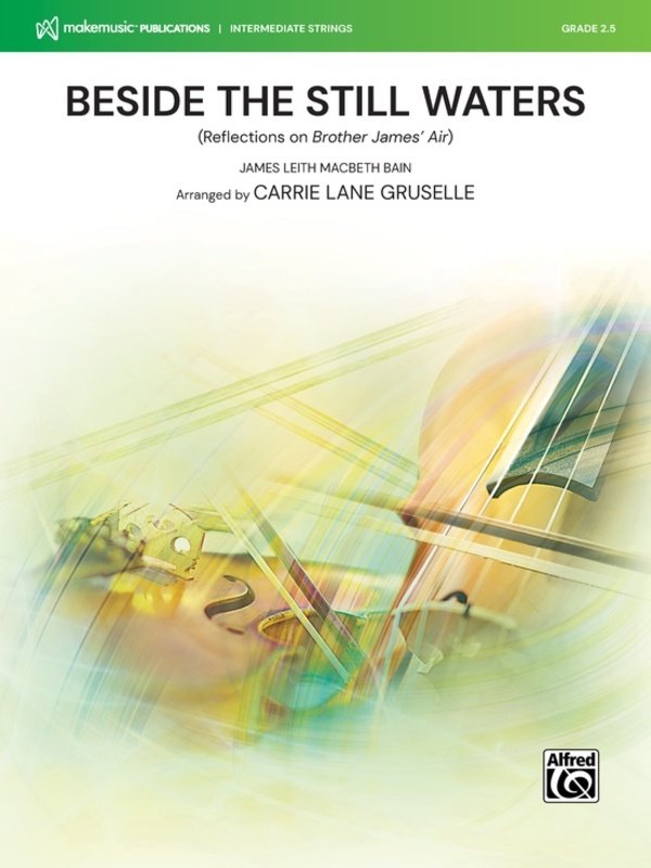 Beside the Still Waters for String Orchestra So2.5 Score
