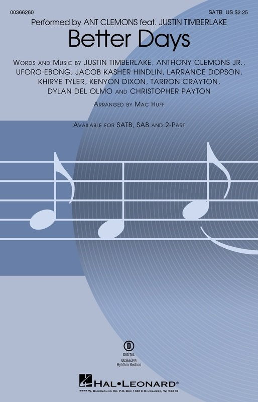 Better Days SATB