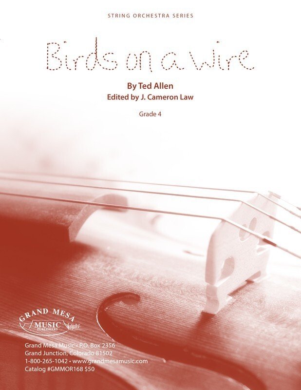Birds on A Wire for String Orchestra So4 Sc/Pts