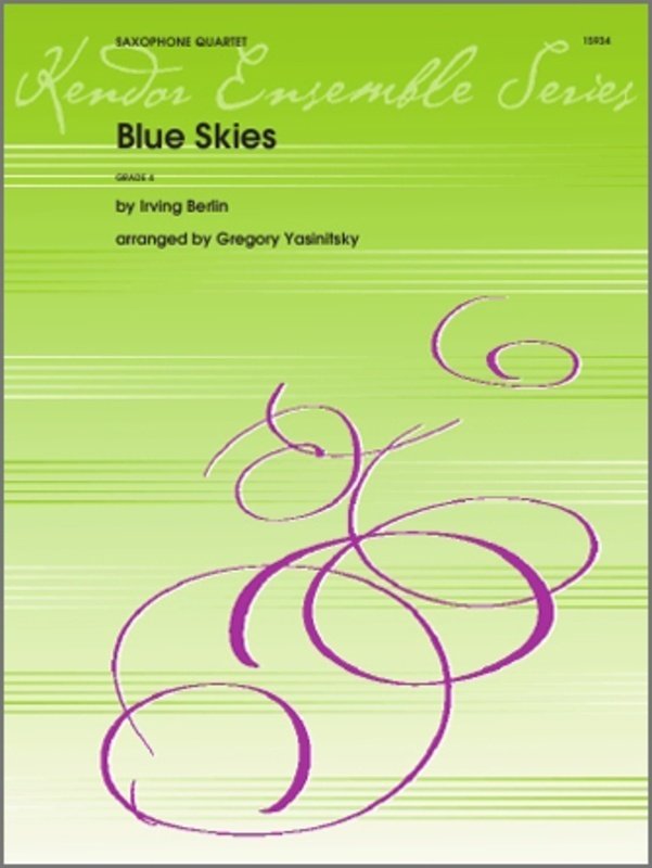 Blue Skies Sax Quartet S(A)Atb