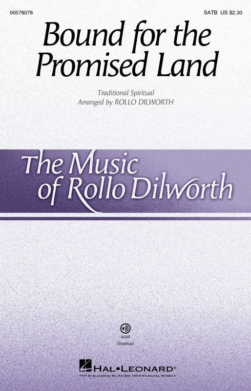 Bound for the Promised Land SATB