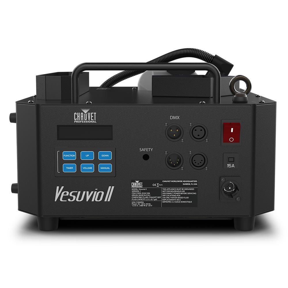 Chauvet Pro Vesuvio II Fog Machine with RGBA+UV LED