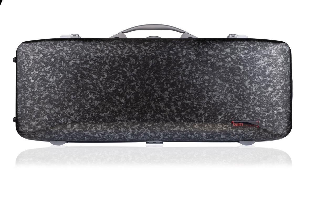 BAM ROCKS Hightech Oblong Viola Case with Back Pocket