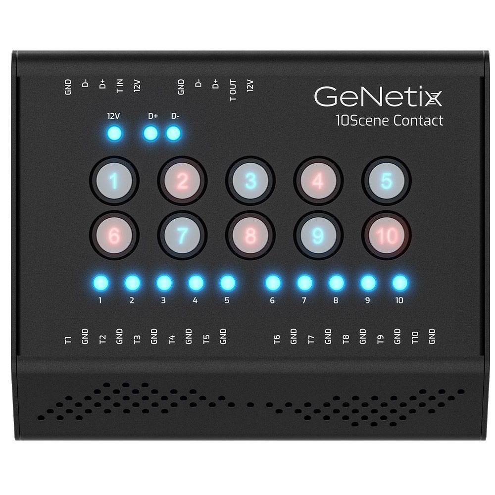 Chamsys GeNetix 10Scene Contact Trigger Interface