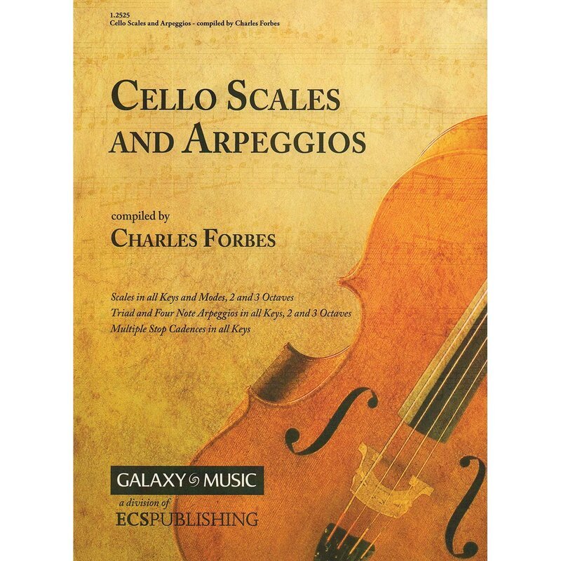 Cello Scales and Arpeggios