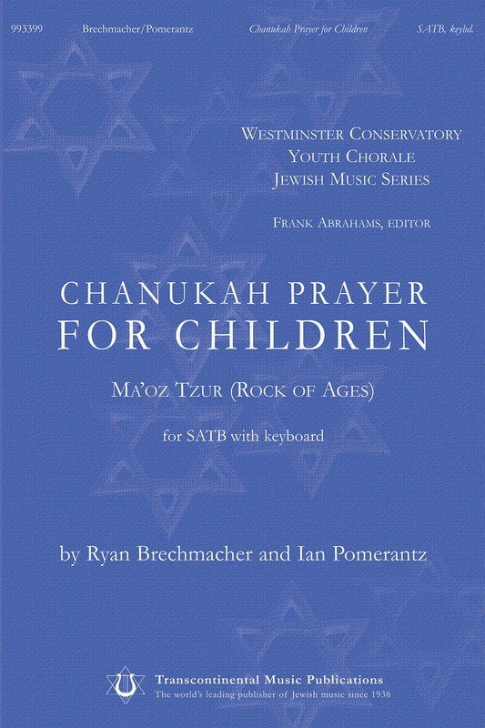 Chanukah Prayer for Children SATB