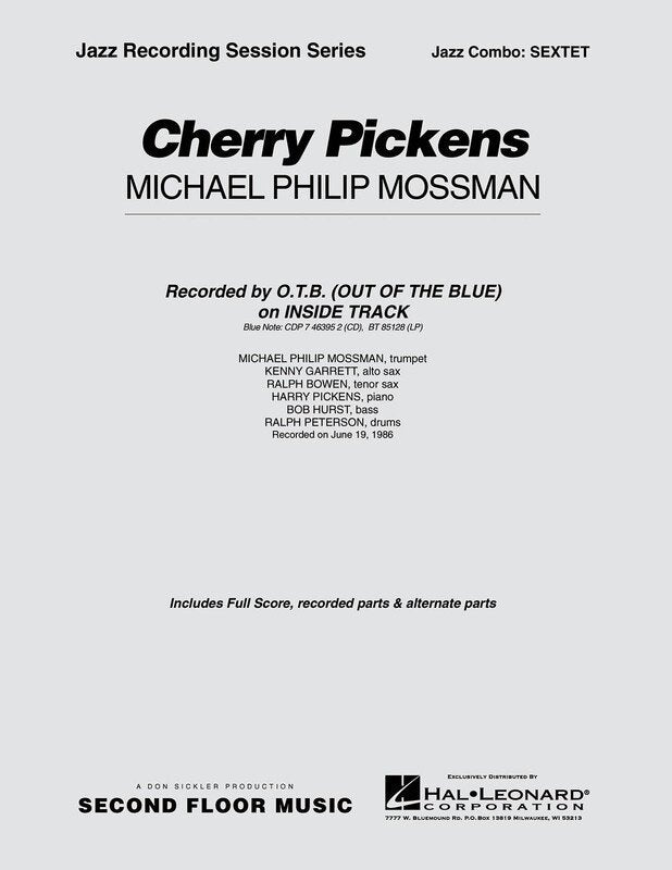Cherry Pickens Jazz Combo Sextet Sc/Pts