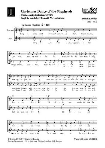 Christmas Dance of the Shepherds Sa/Flute