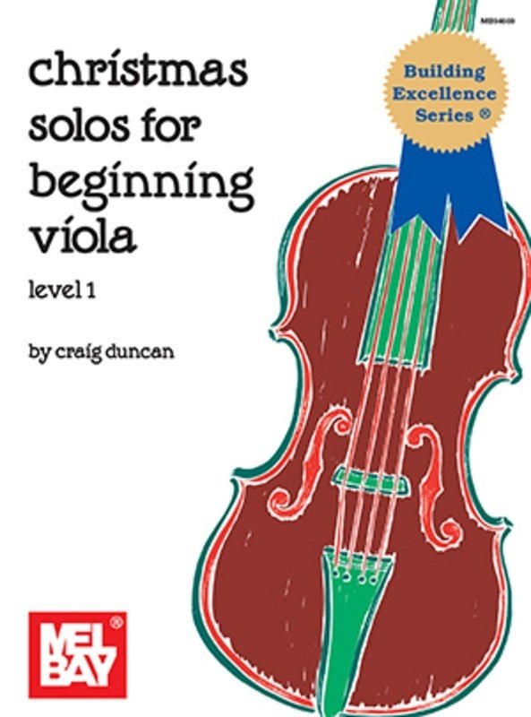 Christmas Solos for Beginning Viola Level 1 Bk/Pdf