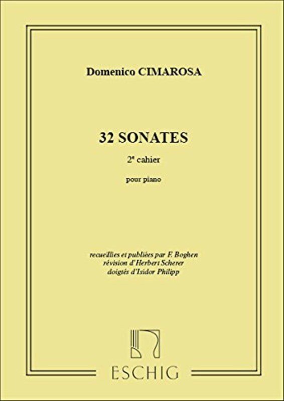 Cimarosa - 32 Piano Sonatas Book 2