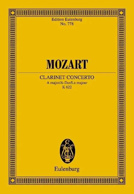 Clarinet Concerto K 622 A
