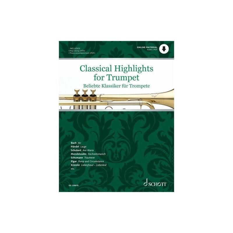 Classical Highlights for Trumpet Bk/Ola