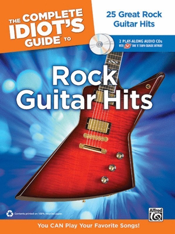 Complete Idiots Guide to Rock Guitar Hits Book 2Cd