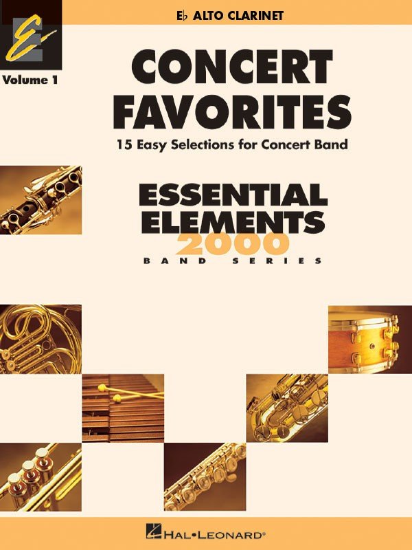 Concert Favorites EE V1 Alto Clarinet