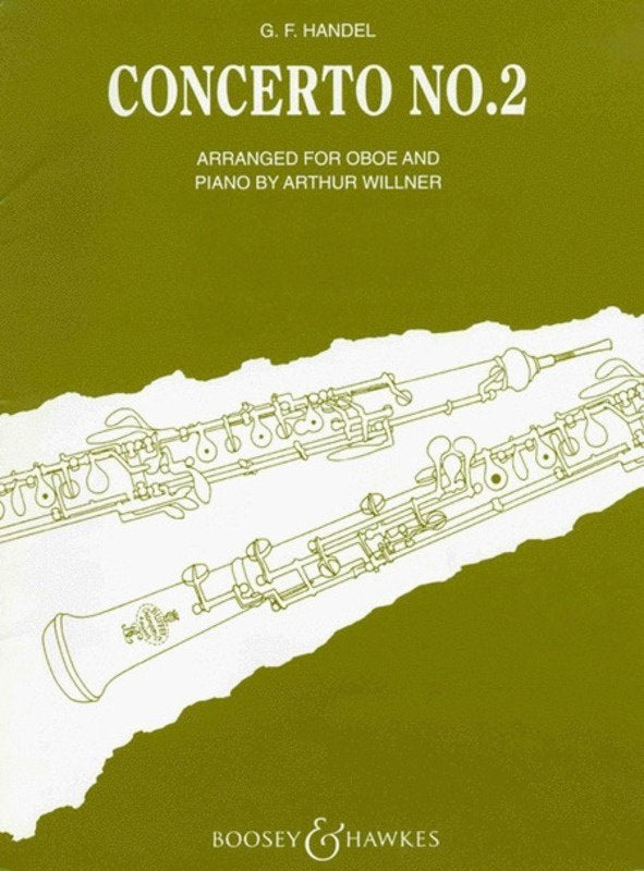 Concerto No 2 B Flat Major Ob/Pno
