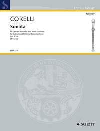 Corelli - Sonata F Major Op 5 No 10 Descant Recorder/Piano