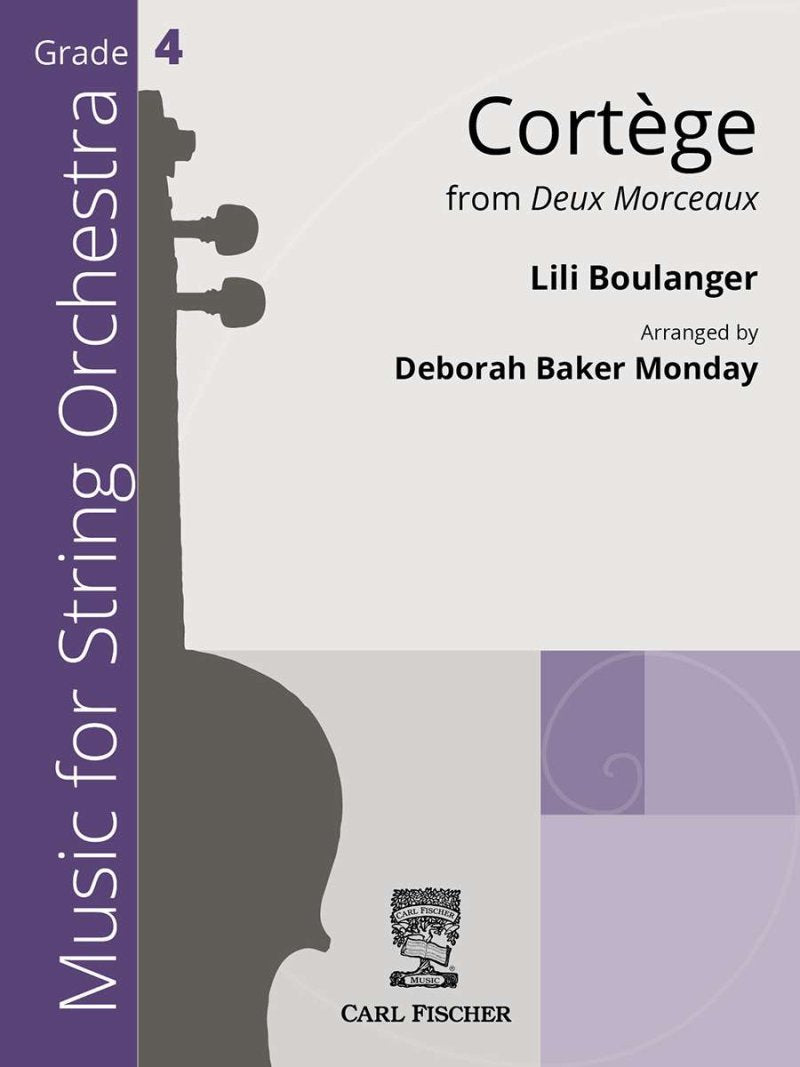 Cortege (From Deux Morceaux) for String Orchestra So4 Sc/Pts