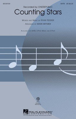 Counting Stars SATB