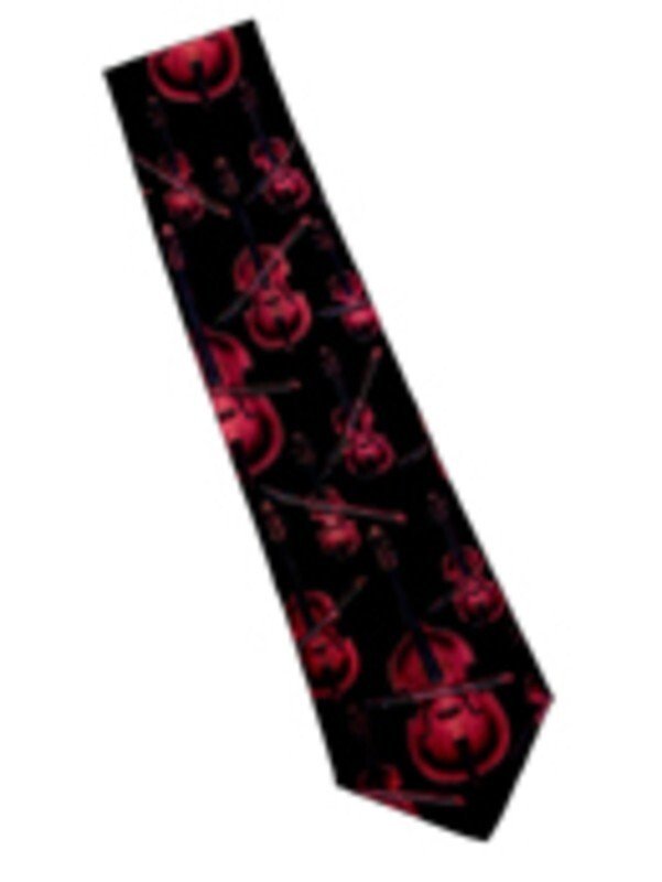 Crazy Tie Polyester String Instruments