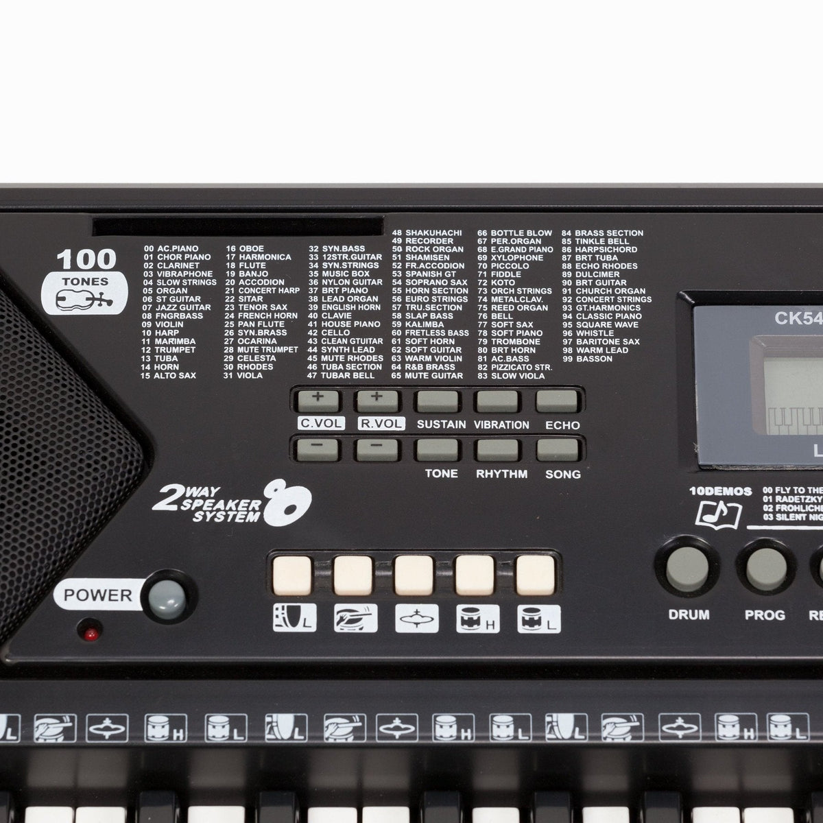 Crown 54 Note Electronic Portable Keyboard with Teaching Functions