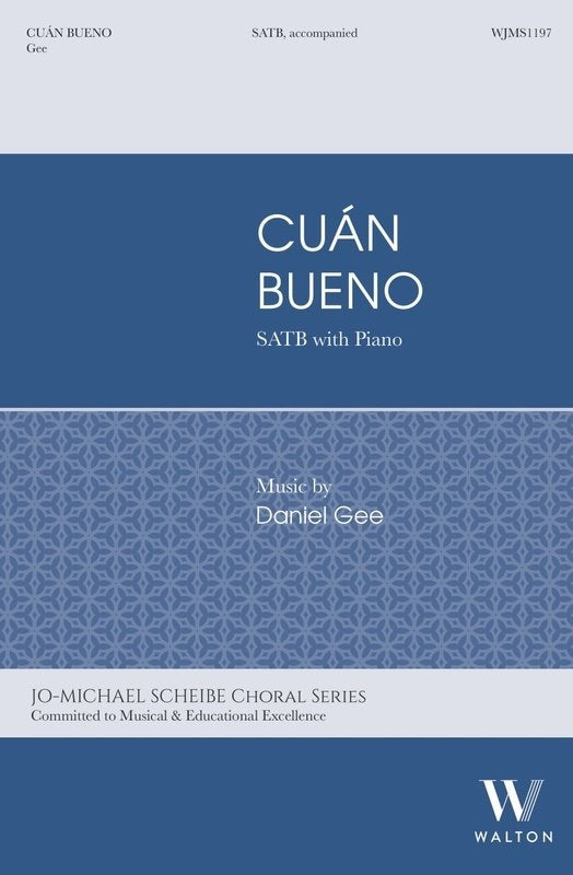 Cuan Bueno Satb/Piano