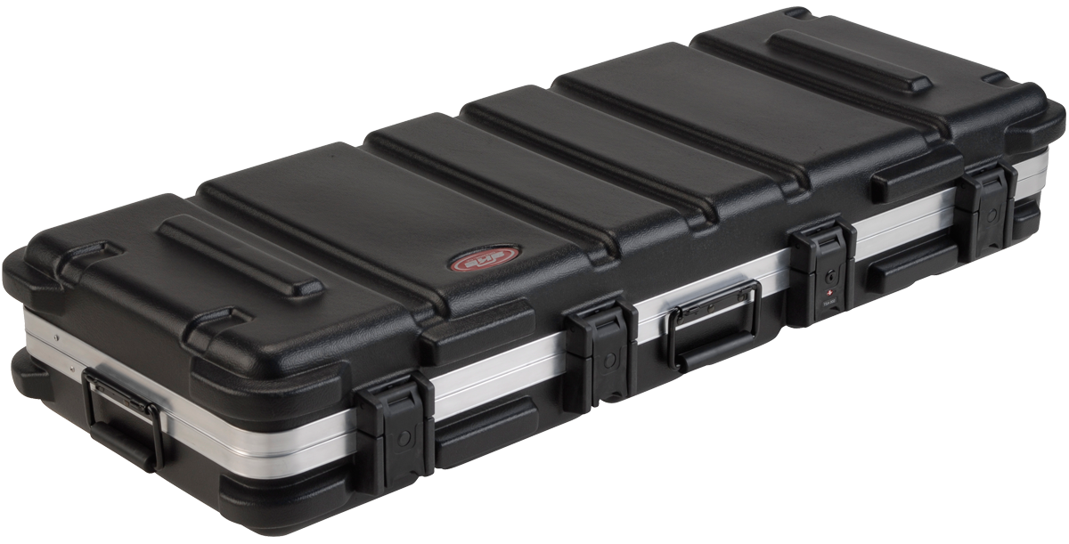 SKB 1SKB-4214W 61-Note Vacuum-formed Keyboard Case w/wheels TSA Locking trigger latch - 42.75
