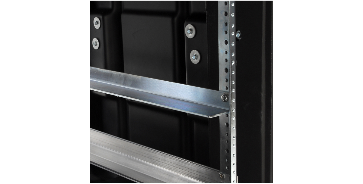 SKB 3SKB-SR28 Support rails - stl. zinc plated - Fits only on 30