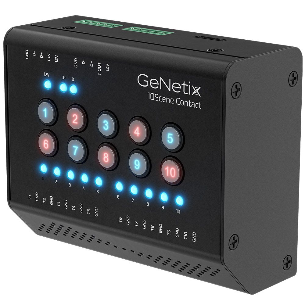 Chamsys GeNetix 10Scene Contact Trigger Interface