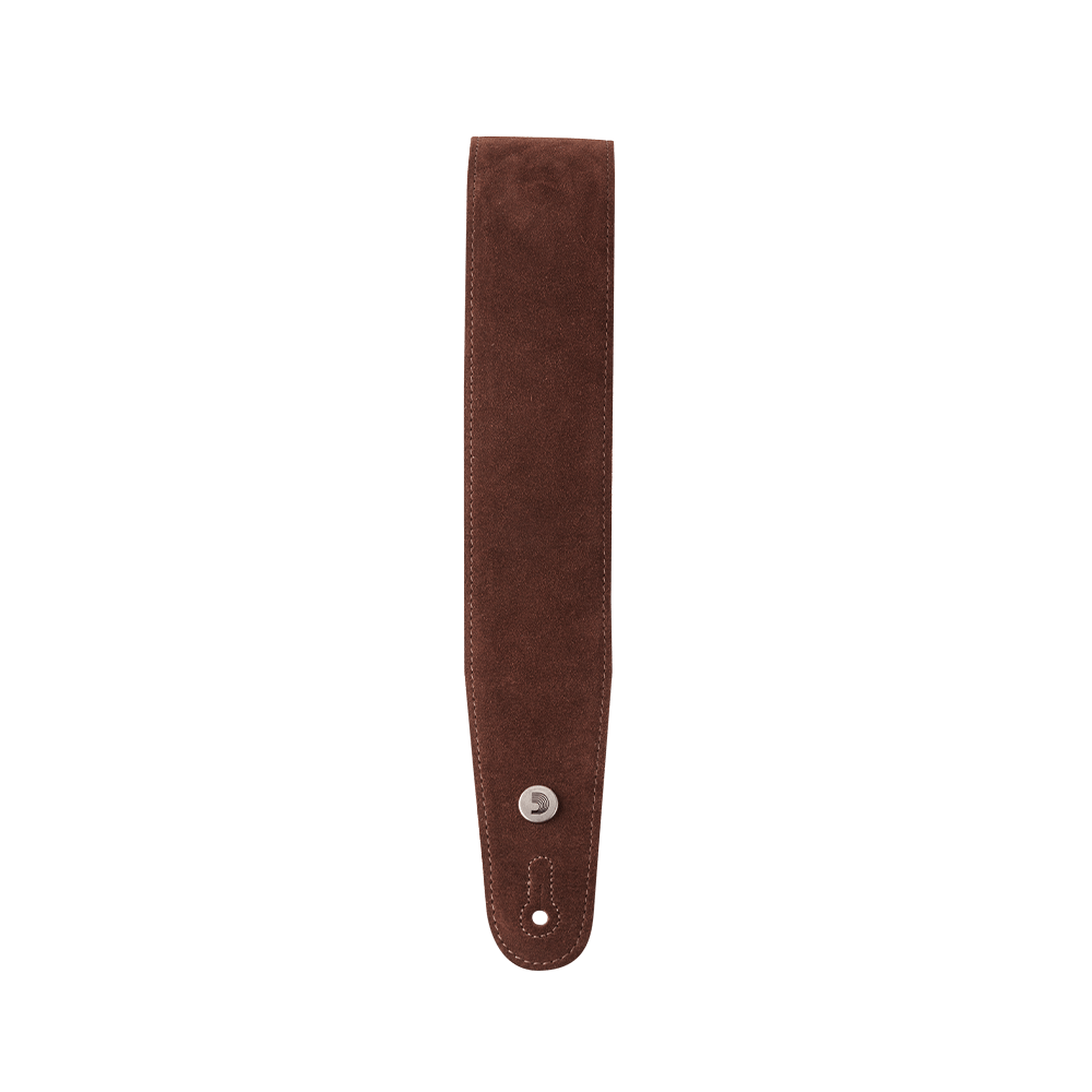 D'Addario Suede Guitar Strap, Cognac