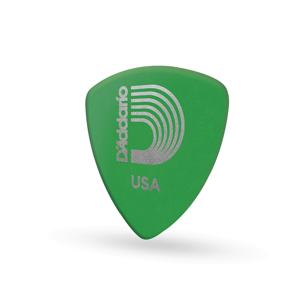 D'Addario Duralin Guitar Picks, Medium, 10 pack, Wide Shape